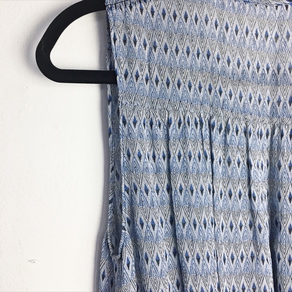 Ulla Johnson Printed Blue Silk Melilla Short Dress Sz 2 - Picture 5 of 7